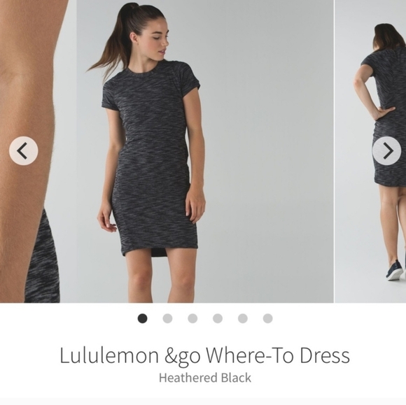 lululemon athletica Dresses & Skirts - BLOWOUT LululemonBlack &go Where To Dress